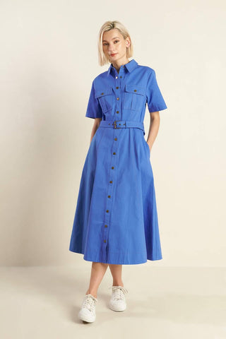 SOUL ON FIRE WOVEN MIDI DRESS - Glamourous Grace