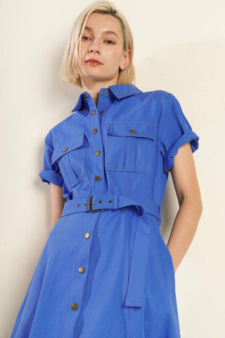 SOUL ON FIRE WOVEN MIDI DRESS - Glamourous Grace