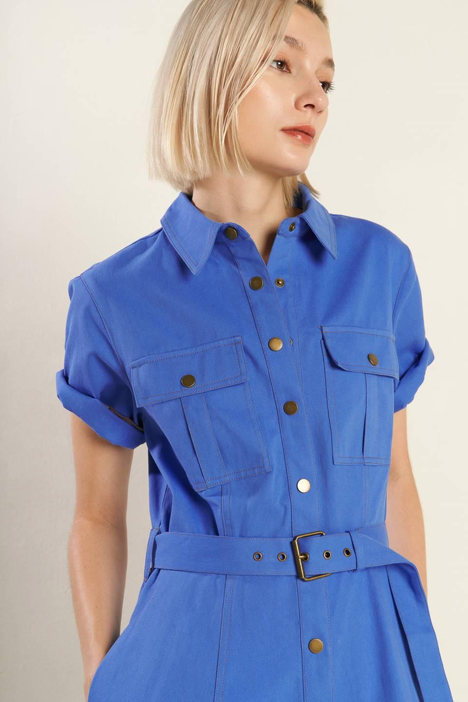 SOUL ON FIRE WOVEN MIDI DRESS - Glamourous Grace