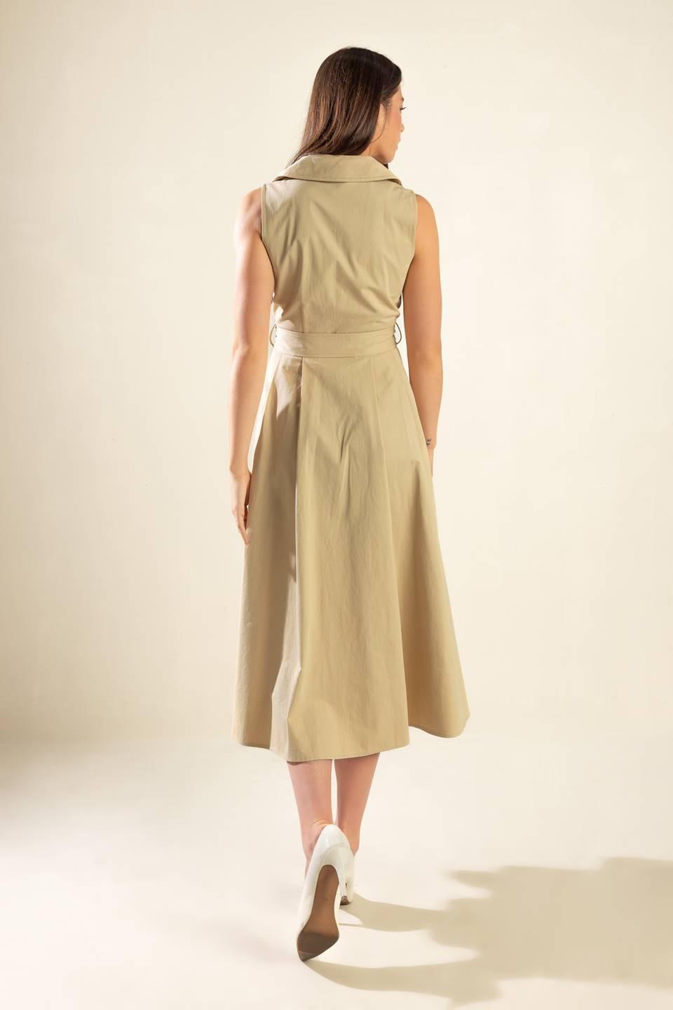 IDEAL APPROACH WOVEN MIDI DRESS - Glamourous Grace