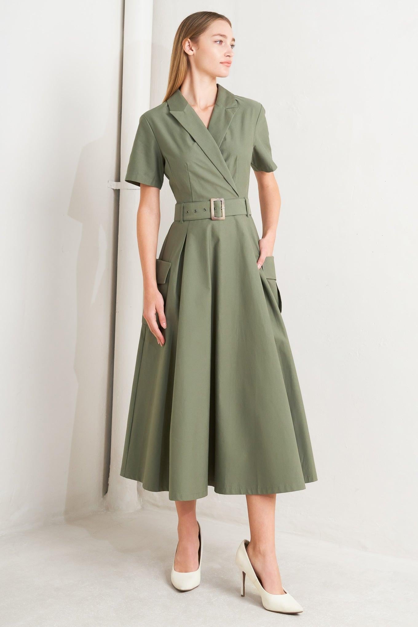 LOST IN THE STARS WOVEN MIDI DRESS - Glamourous Grace