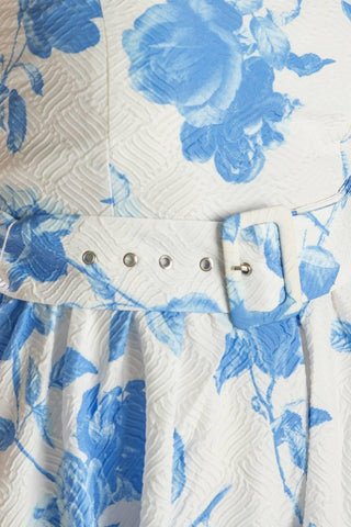 HONESTLY LOVE WOVEN MIDI DRESS - Glamourous Grace