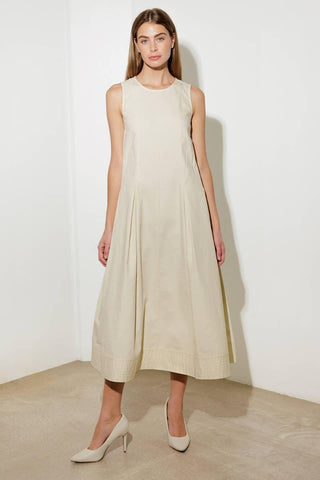 OVER THE WATERS WOVEN MIDI DRESS - Glamourous Grace