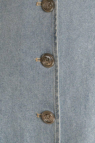NAUTICAL & NICE DENIM MIDI DRESS - Glamourous Grace