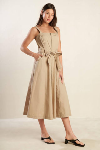 MARGOT DREAM WOVEN MIDI DRESS - Glamourous Grace