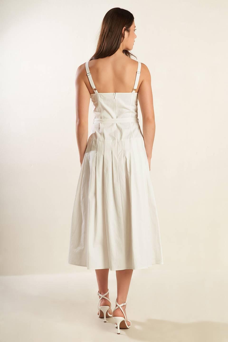 SHAY LANTANA WOVEN MIDI DRESS - Glamourous Grace