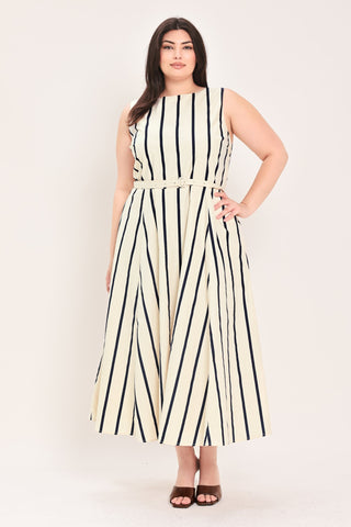 SAIL AWAY WOVEN MIDI DRESS - Glamourous Grace