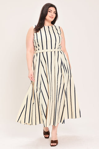 SAIL AWAY WOVEN MIDI DRESS - Glamourous Grace