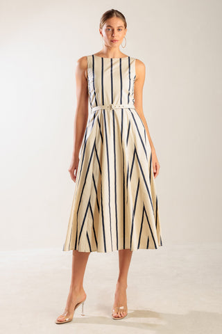 SAIL AWAY WOVEN MIDI DRESS - Glamourous Grace