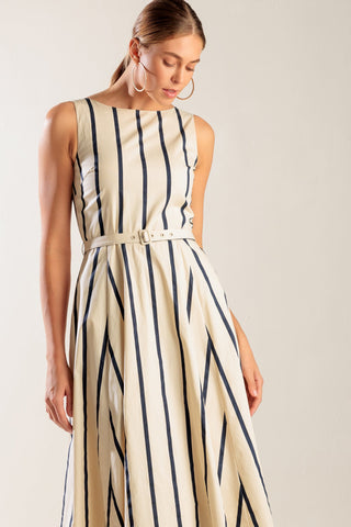 SAIL AWAY WOVEN MIDI DRESS - Glamourous Grace