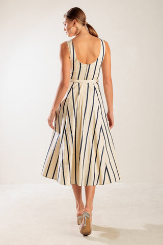 SAIL AWAY WOVEN MIDI DRESS - Glamourous Grace