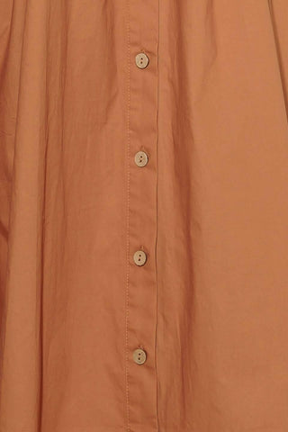 SOAK IN THE SUNSET WOVEN MIDI DRESS - Glamourous Grace