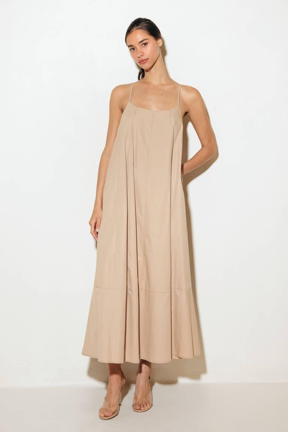 DAISY LANE WOVEN MIDI TENT DRESS - Glamourous Grace