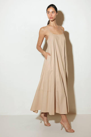 DAISY LANE WOVEN MIDI TENT DRESS - Glamourous Grace