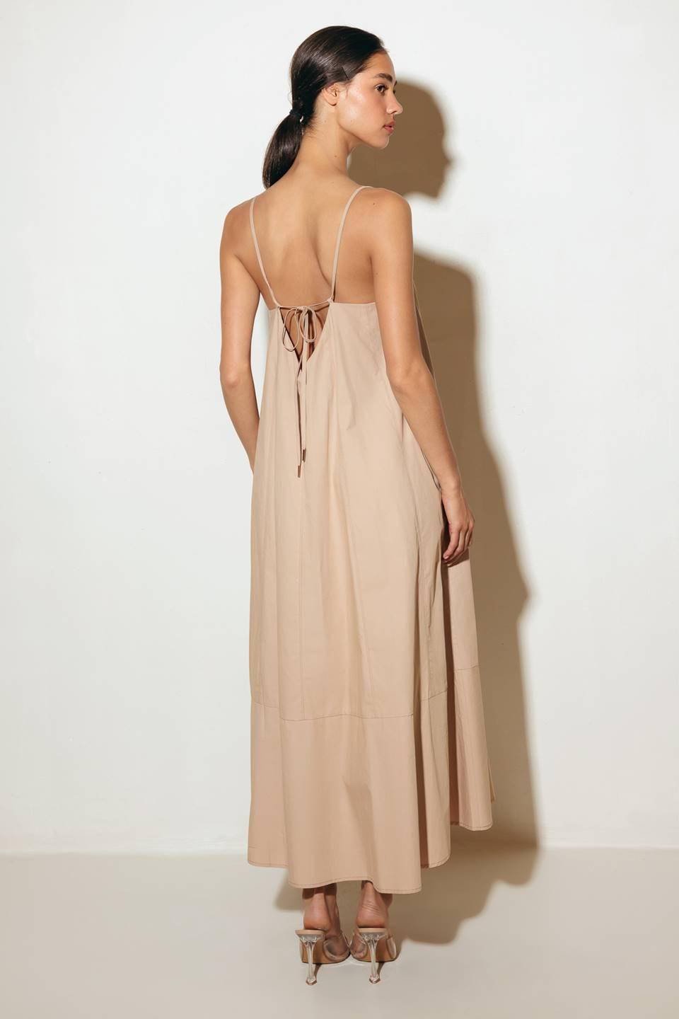 DAISY LANE WOVEN MIDI TENT DRESS - Glamourous Grace