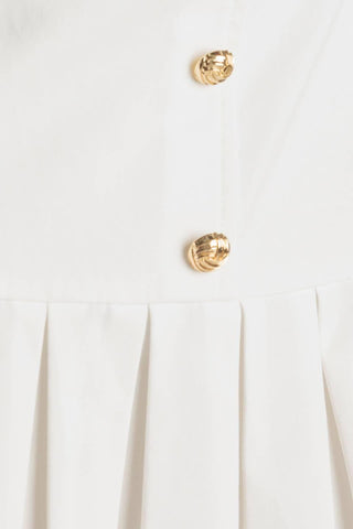 NO COMPARISON WHITE WOVEN MINI DRESS - Glamourous Grace