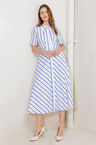 YOU HAD ME AT WOVEN MIDI DRESS - Glamourous Grace