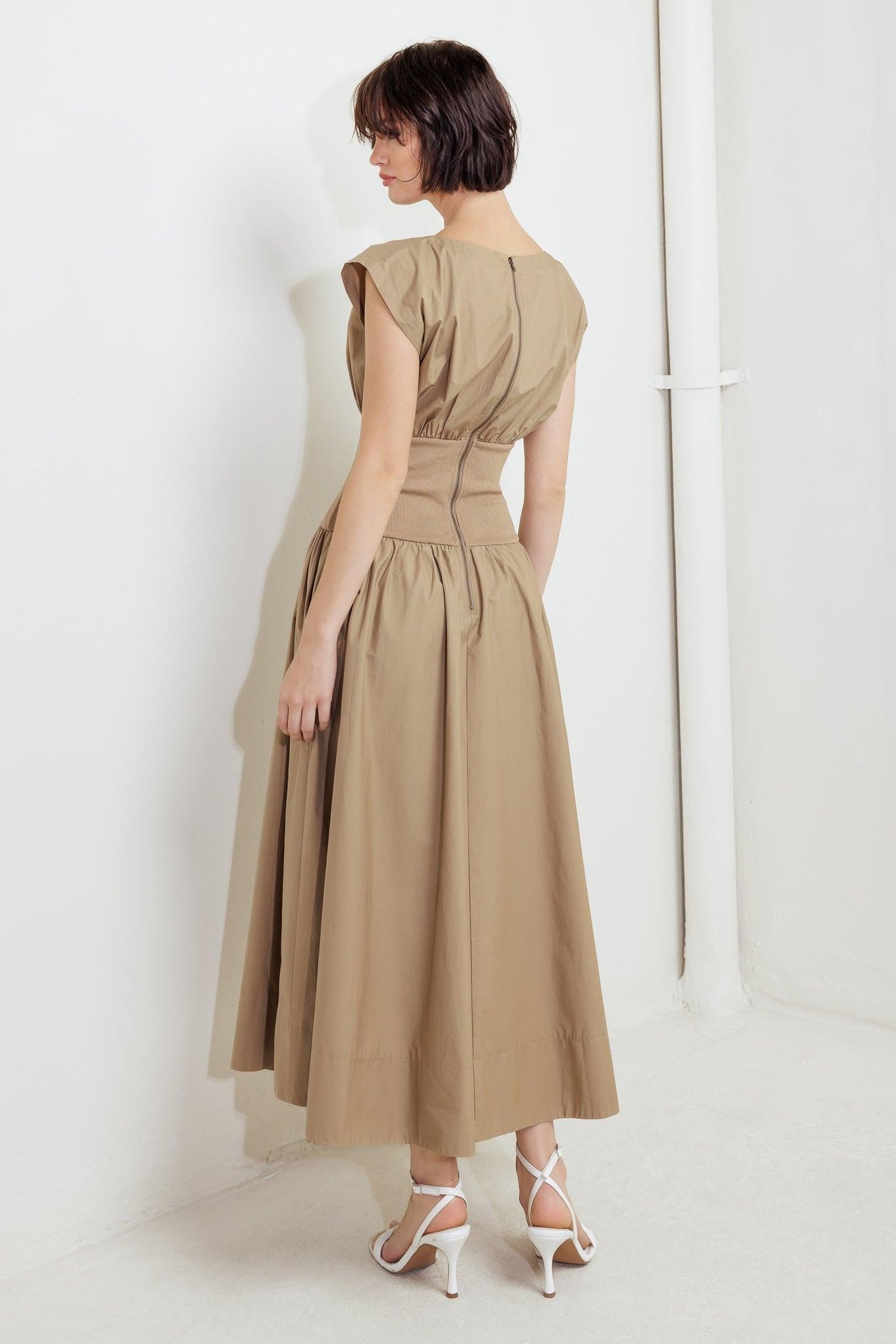 DREAMWEAVER ROMANTIC WOVEN MIDI DRESS - Glamourous Grace