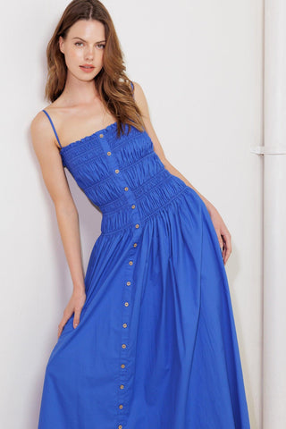 MOONLIGHT ON MY WOVEN MIDI DRESS - Glamourous Grace