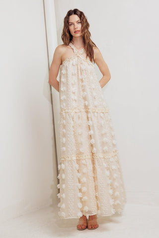 CLOUD NINE GOWN WOVEN ANKLE DRESS - Glamourous Grace