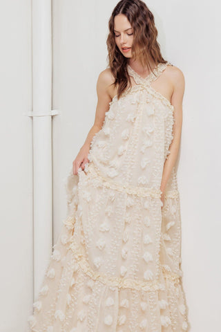 CLOUD NINE GOWN WOVEN ANKLE DRESS - Glamourous Grace