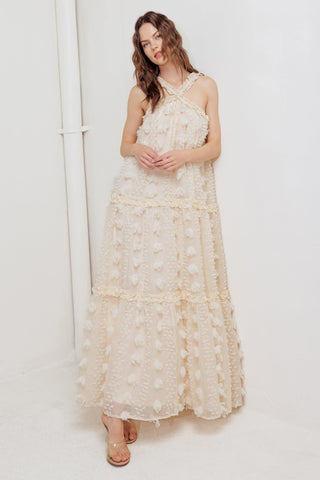 CLOUD NINE GOWN WOVEN ANKLE DRESS - Glamourous Grace