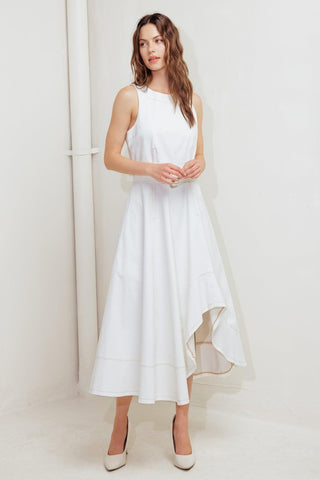 POET’S MUSE WOVEN MIDI DRESS - Glamourous Grace