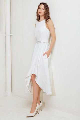 POET’S MUSE WOVEN MIDI DRESS - Glamourous Grace