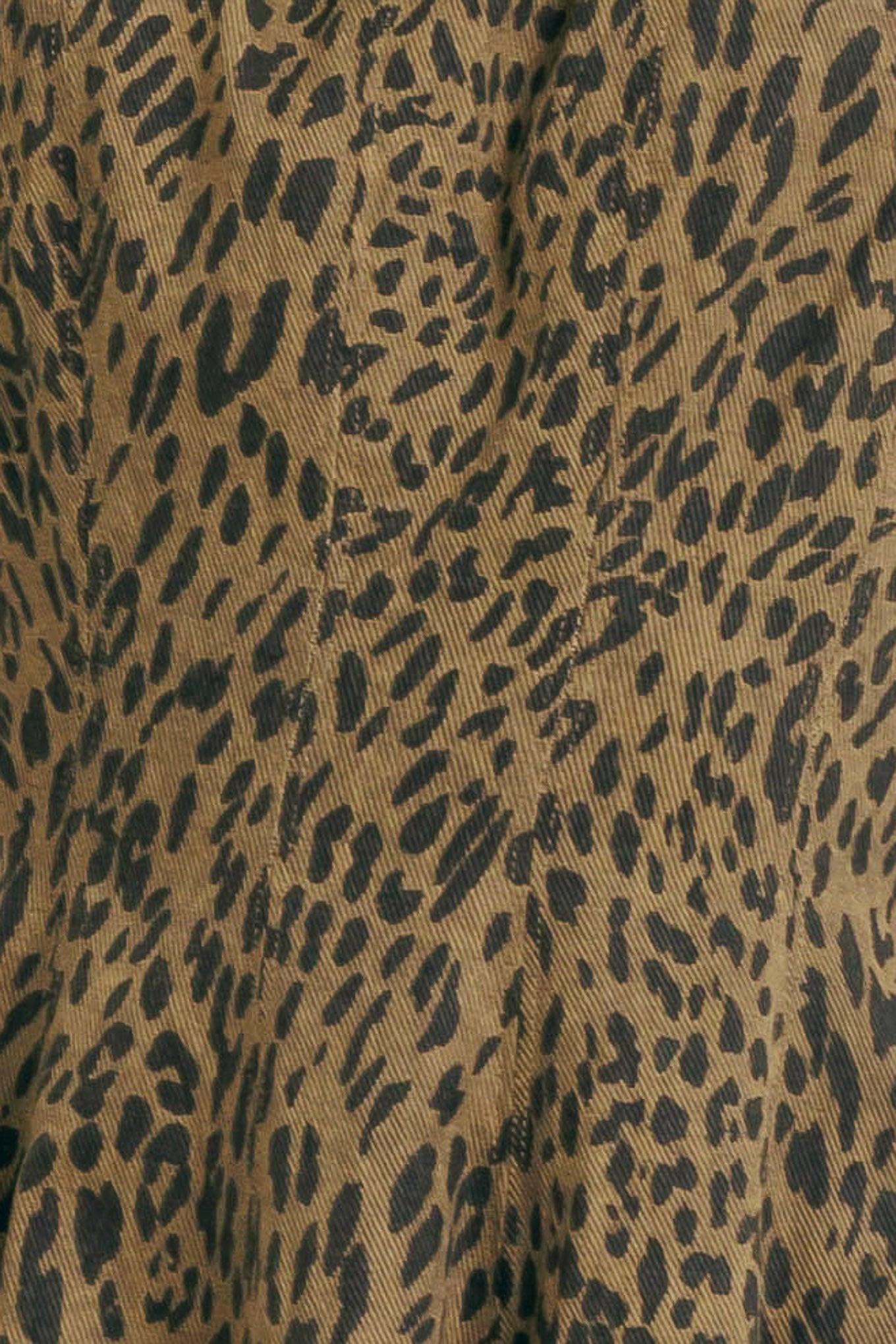 LEO LOVER WOVEN MINI DRESS - Glamourous Grace