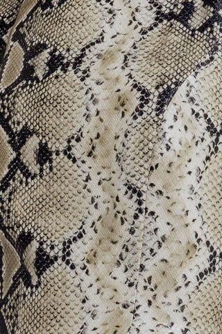 SNAKE GLAM FAUX LEATHER MINI DRESS - Glamourous Grace