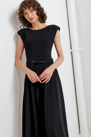 MODERN MONA WOVEN MIDI DRESS - Glamourous Grace