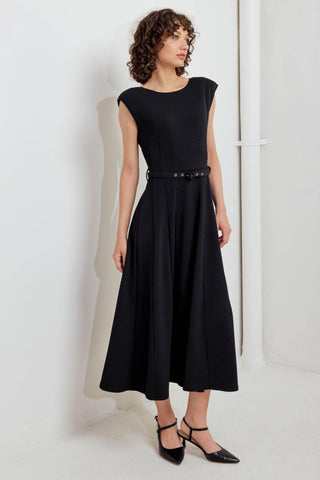 MODERN MONA WOVEN MIDI DRESS - Glamourous Grace
