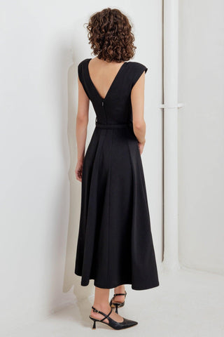 MODERN MONA WOVEN MIDI DRESS - Glamourous Grace