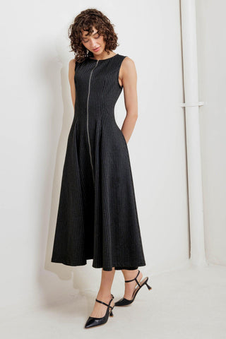 URBAN FRAME WOVEN MIDI DRESS - Glamourous Grace