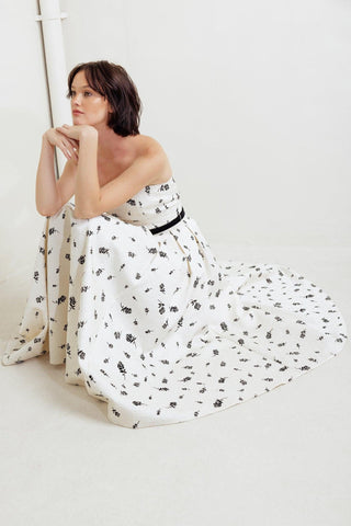 LOVELY CULTIVATED WOVEN MIDI DRESS - Glamourous Grace