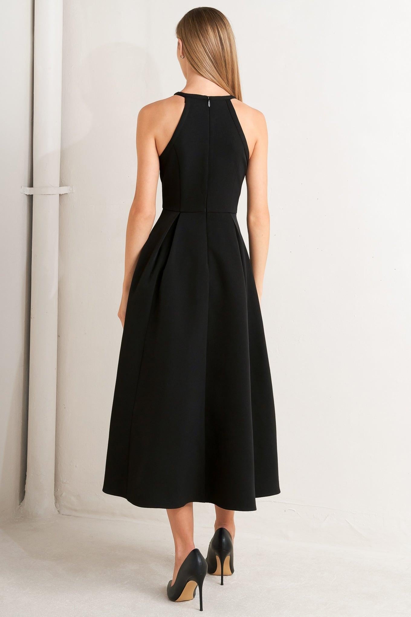 GALAXY CHARM WOVEN MIDI DRESS - Glamourous Grace