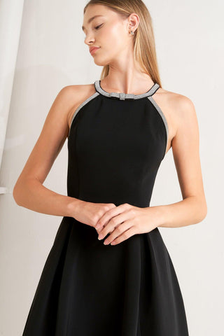 GALAXY CHARM WOVEN MIDI DRESS - Glamourous Grace