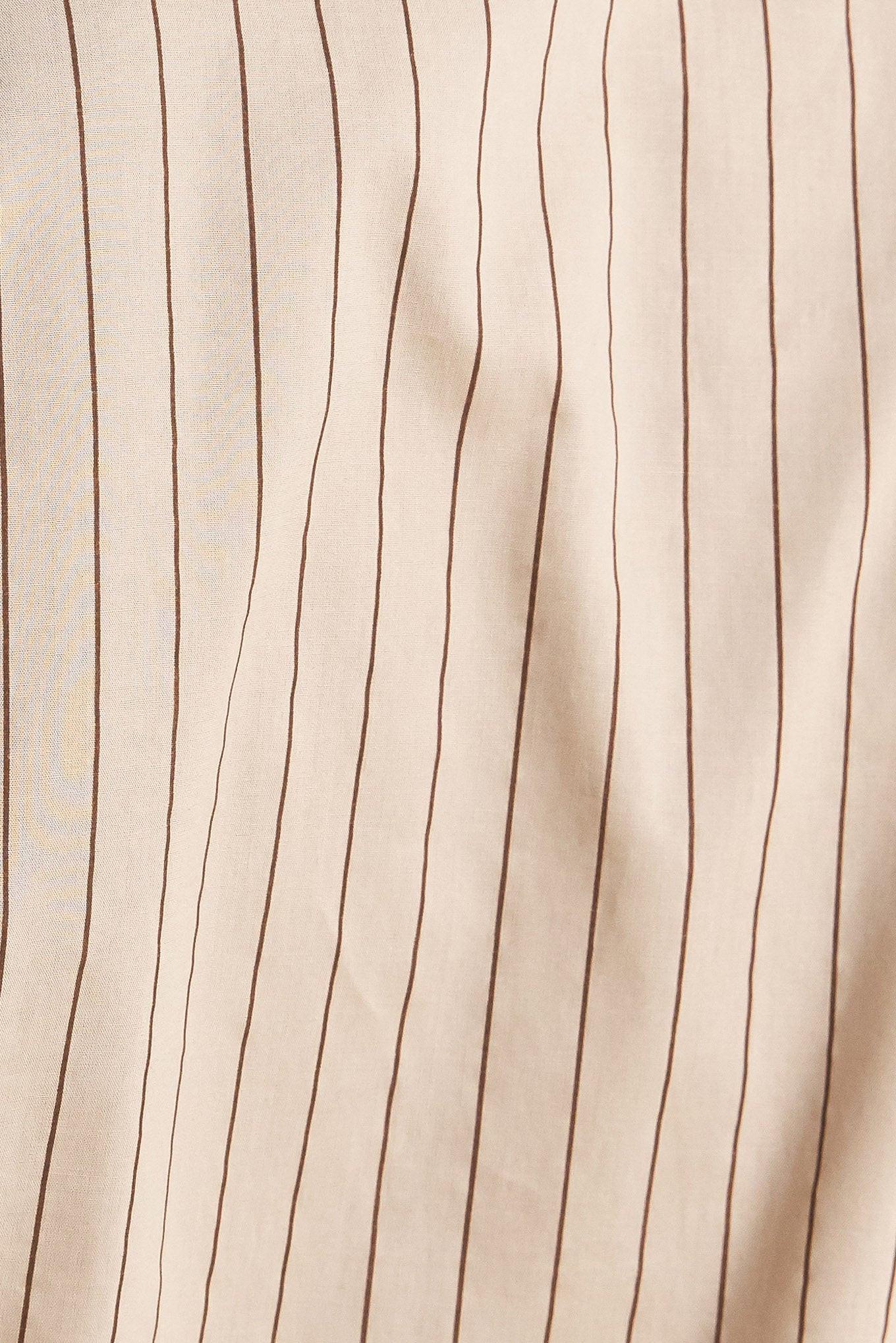 CLASSIC NEUTRAL WOVEN MIDI DRESS - Glamourous Grace