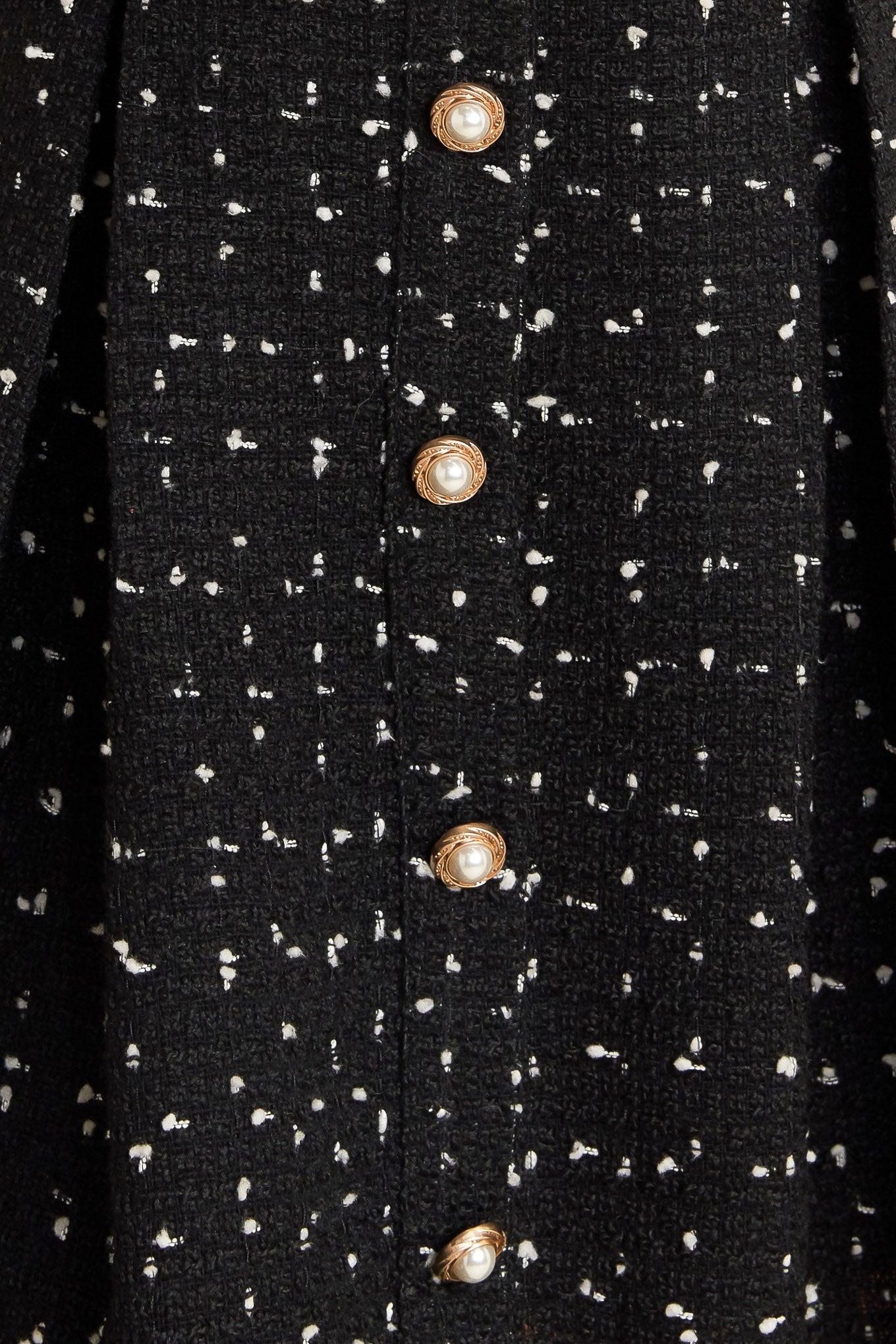 FRENCH CODE WOVEN TWEED MINI DRESS - Glamourous Grace