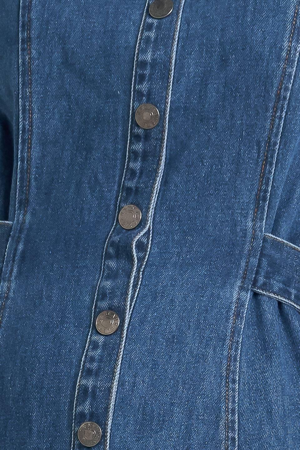 ICON VINTAGE DENIM MIDI DRESS - Glamourous Grace