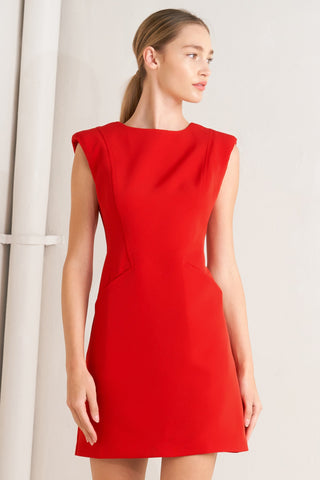 THE MODERN ICON WOVEN SHIFT DRESS - Glamourous Grace