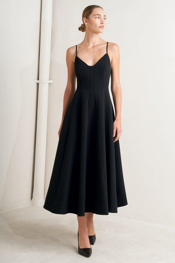 PURE INTENTION WOVEN MIDI DRESS - Glamourous Grace