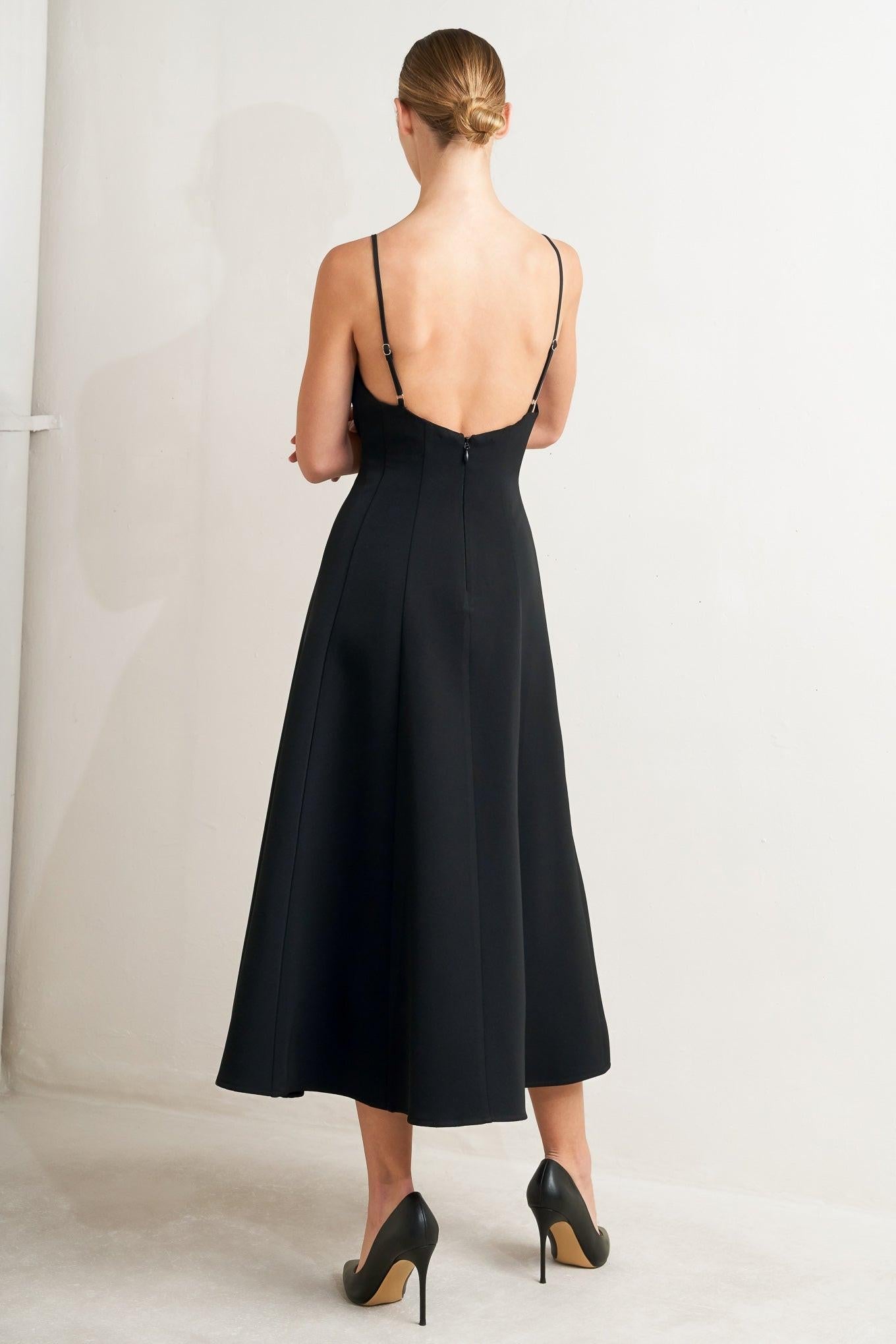 PURE INTENTION WOVEN MIDI DRESS - Glamourous Grace