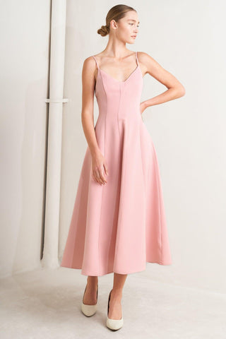 PURE INTENTION WOVEN MIDI DRESS - Glamourous Grace
