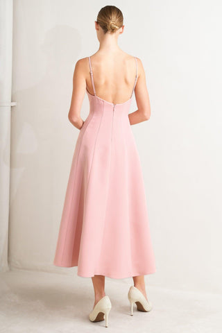 PURE INTENTION WOVEN MIDI DRESS - Glamourous Grace
