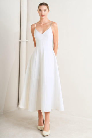PURE INTENTION WOVEN MIDI DRESS - Glamourous Grace
