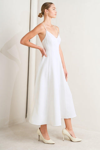 PURE INTENTION WOVEN MIDI DRESS - Glamourous Grace