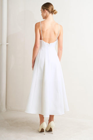 PURE INTENTION WOVEN MIDI DRESS - Glamourous Grace