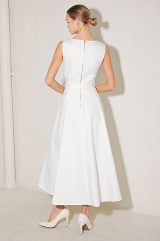 SUMMER SOCIAL WOVEN MIDI DRESS - Glamourous Grace