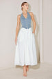 DENIM/WHITE